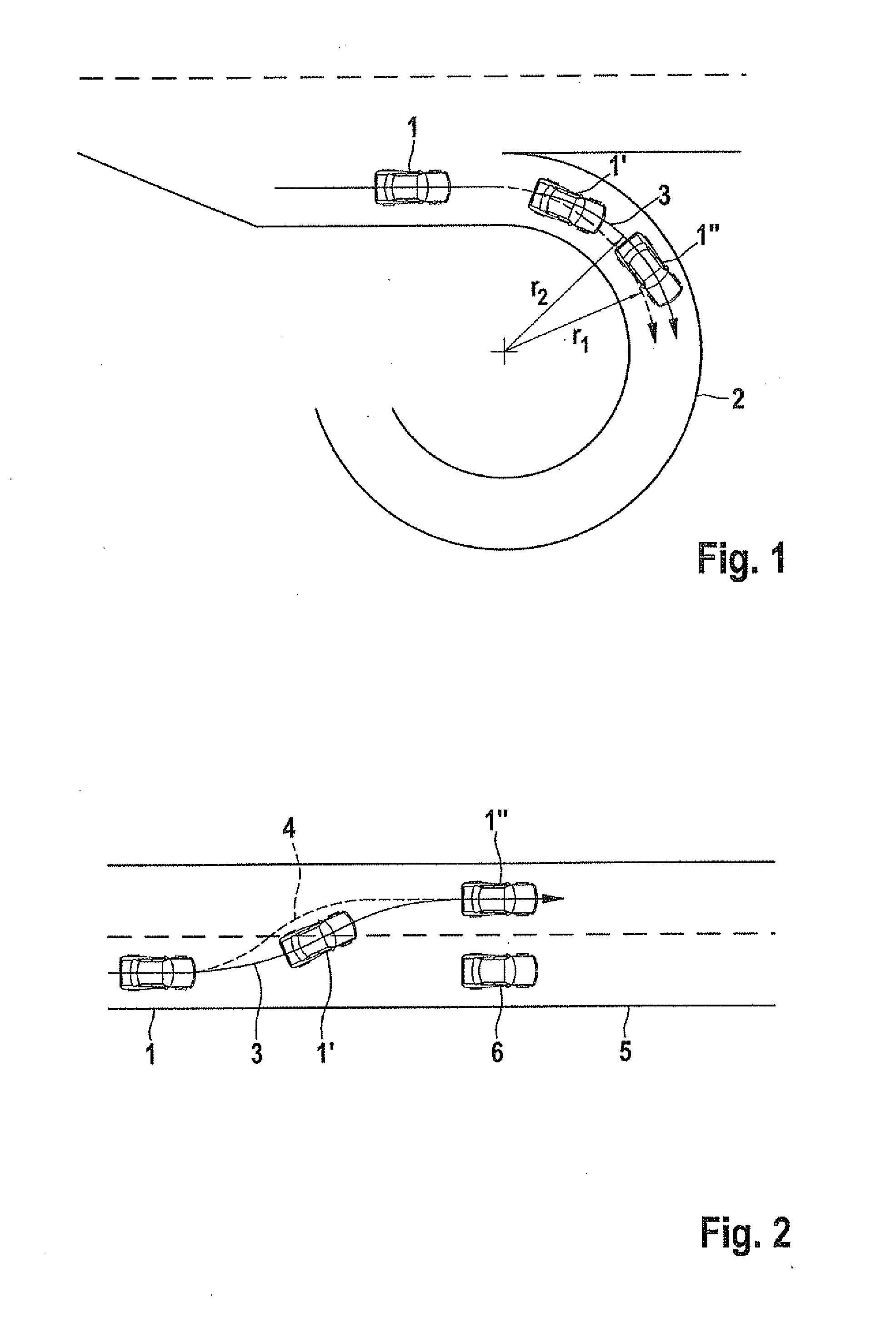 Method for improving the driving stability of a vehicle