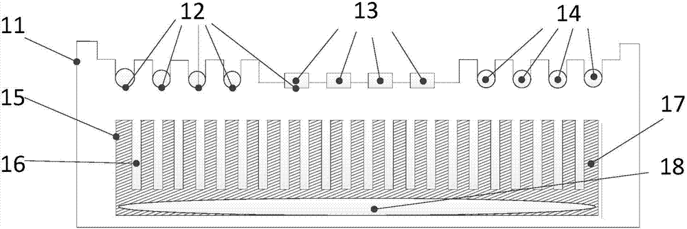 High-power optical fiber laser for anhydrous cooling heat capacity