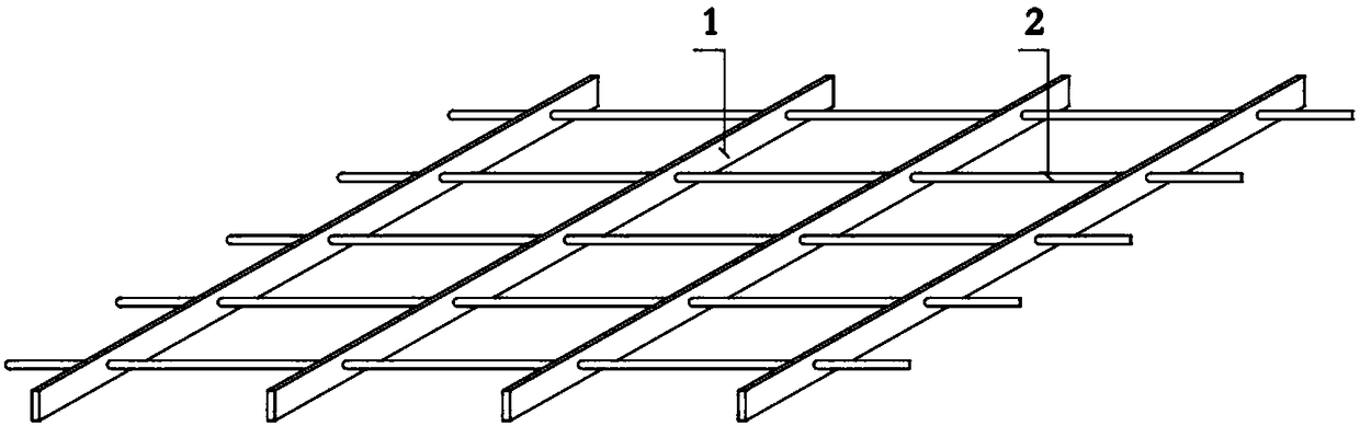 Repair structure for damaged hollow slab girder bridge deck system and construction method of repair structure