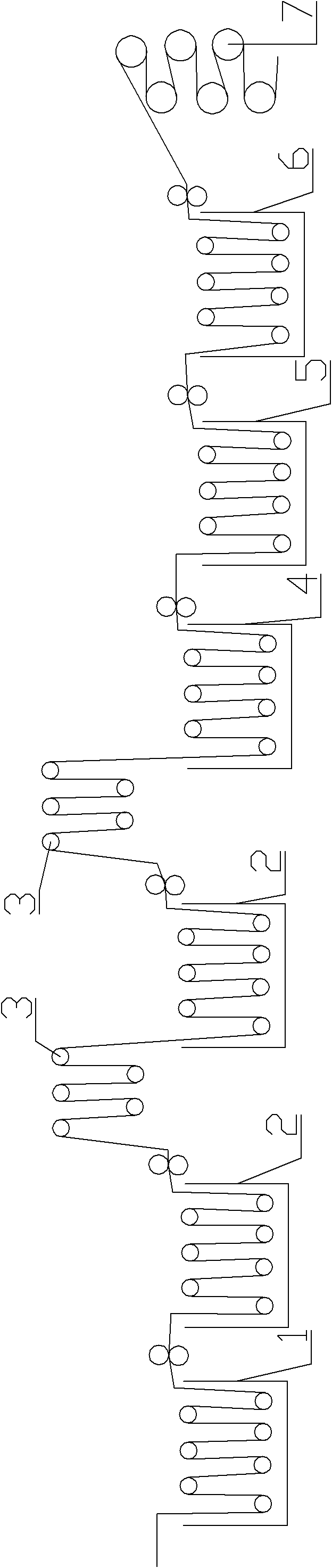 Continuous dyeing process for curing white-core color yarn and equipment and fabric thereof