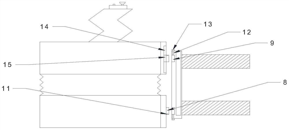 Closed thoracic drainage device for respiratory nursing department