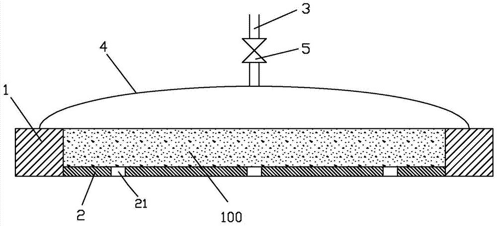 Manufacturing method of glass lubricating pad for hot extrusion of steel pipe