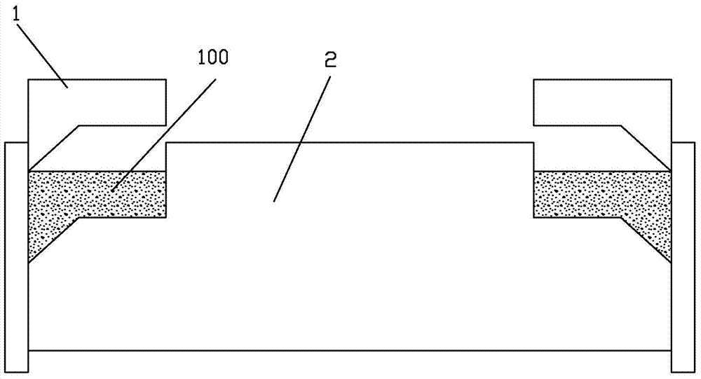 Manufacturing method of glass lubricating pad for hot extrusion of steel pipe