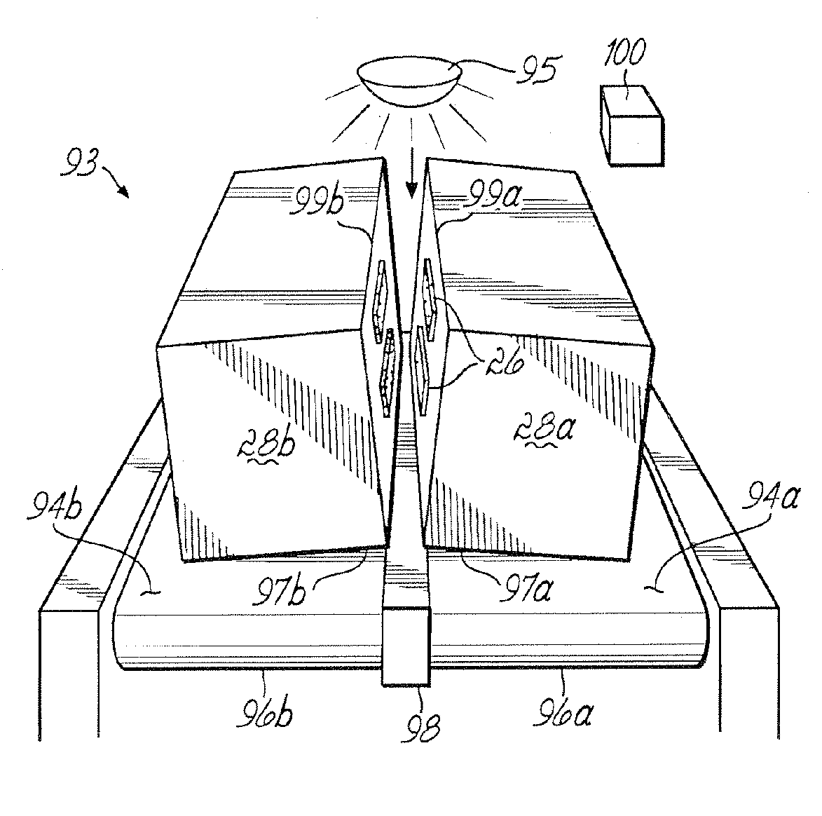 Method for dispensing an energy reactive adhesive