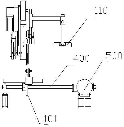 Medium package machine driving device