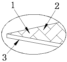 Unlikely-to-deform elastic blended woven tape