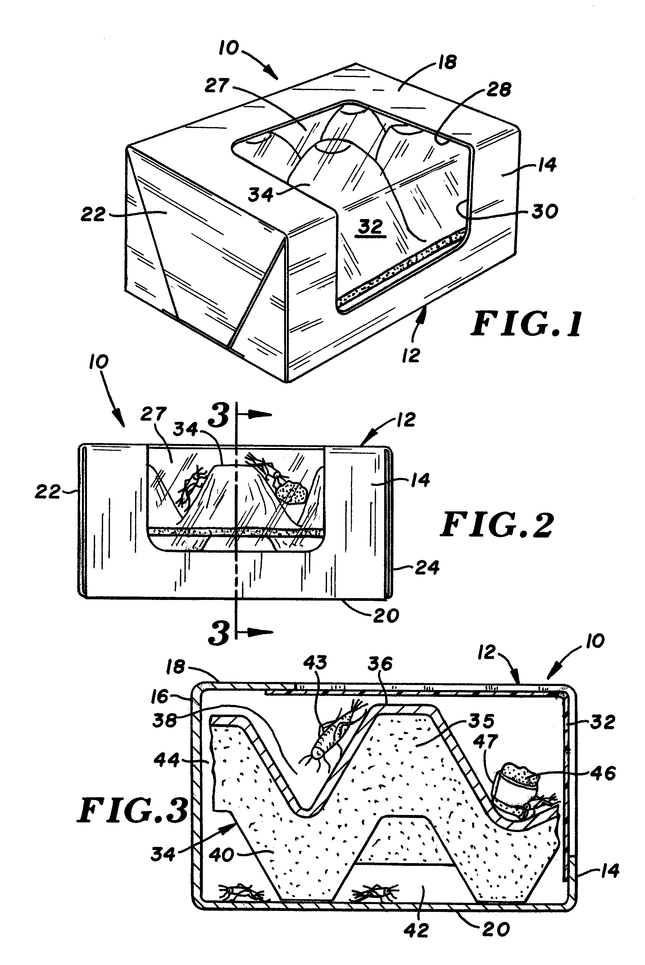 Cricket habitat and retail receptacle