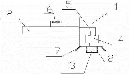 Injection type metal burning torch