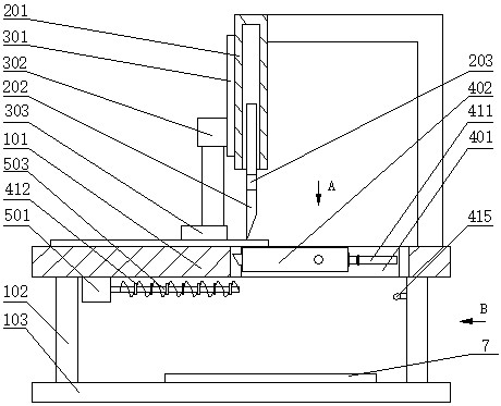 A wool cutting device for brush production and processing