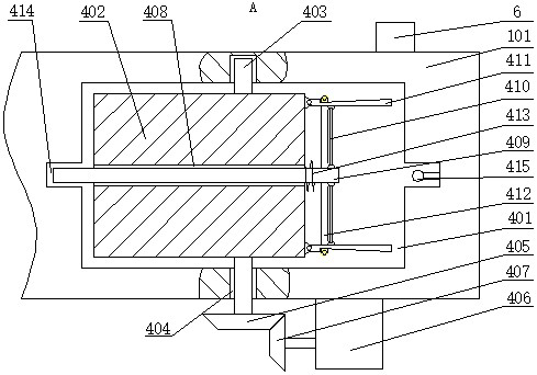 A wool cutting device for brush production and processing