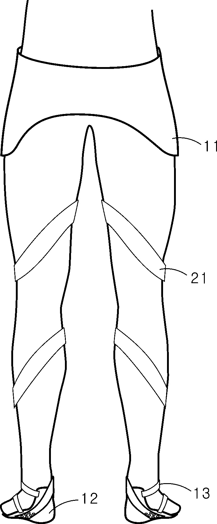 Lower limb intorsion orthosis device