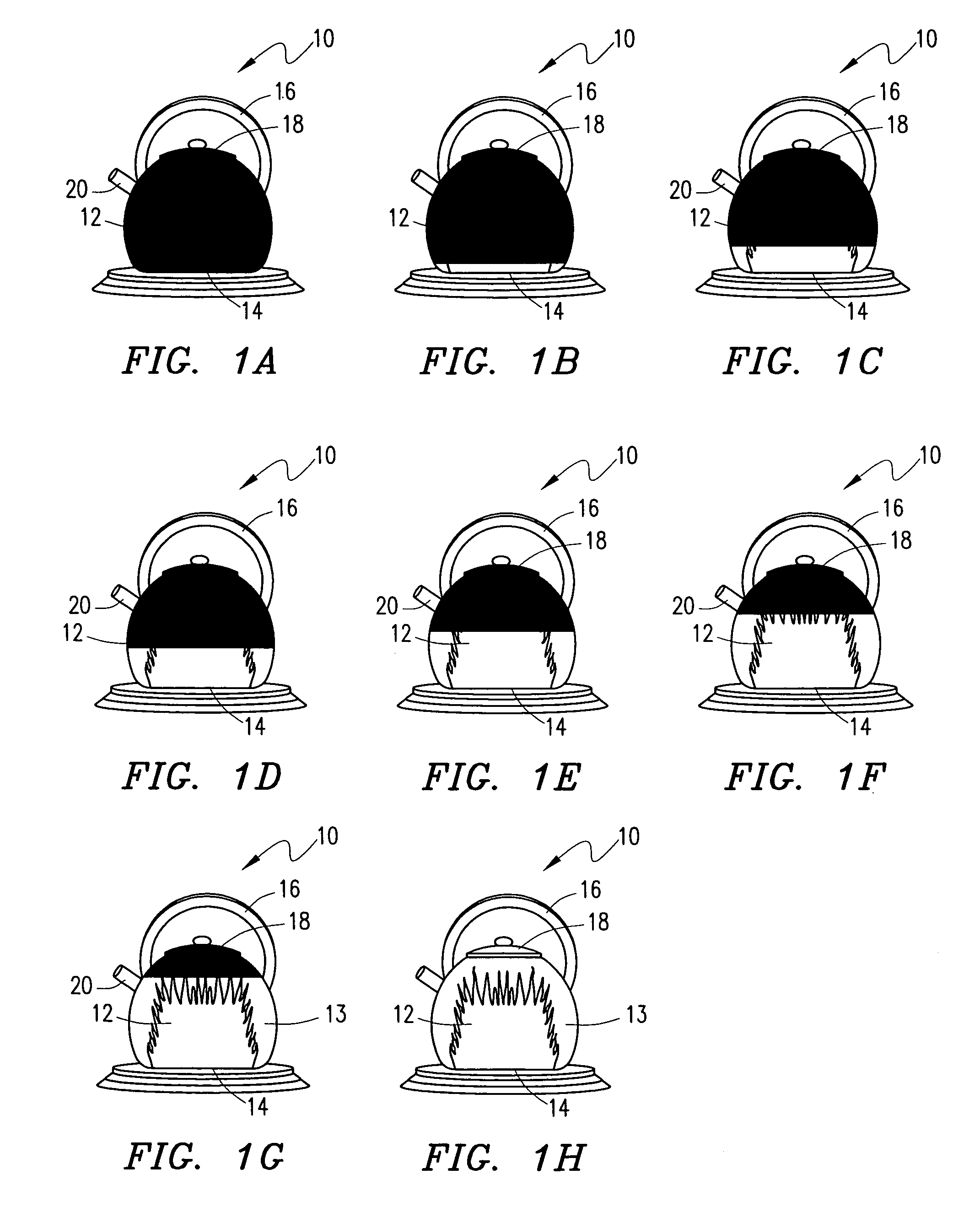 Thermochromic cookware