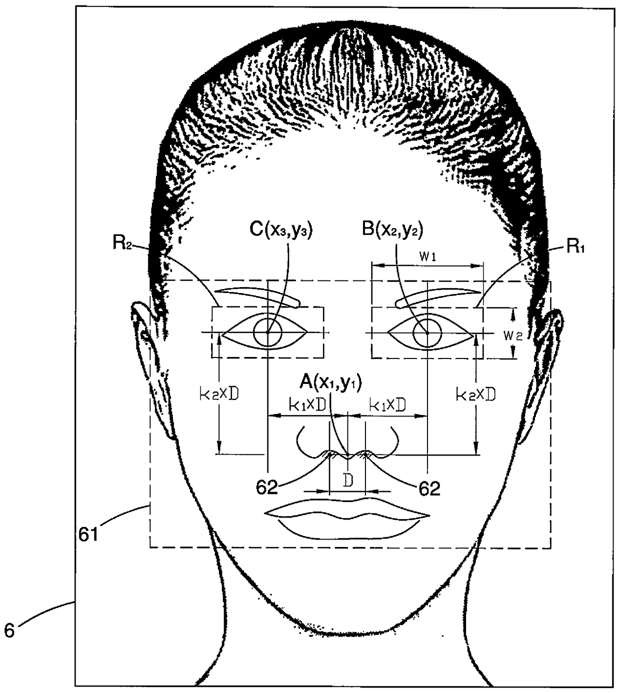 Eye search method, eye state detection device, and eye search device