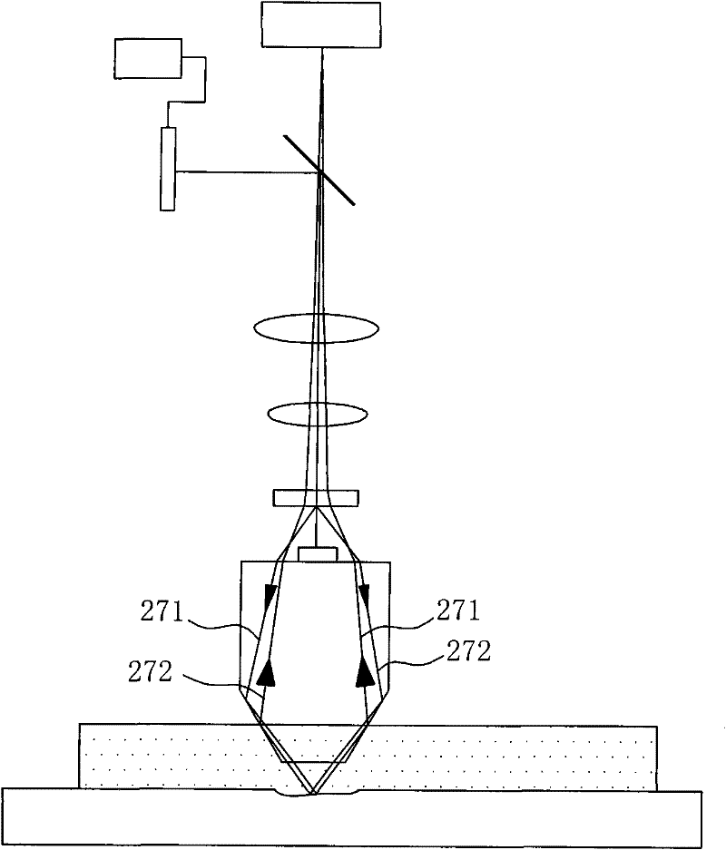 Photoetching device and photoetching method