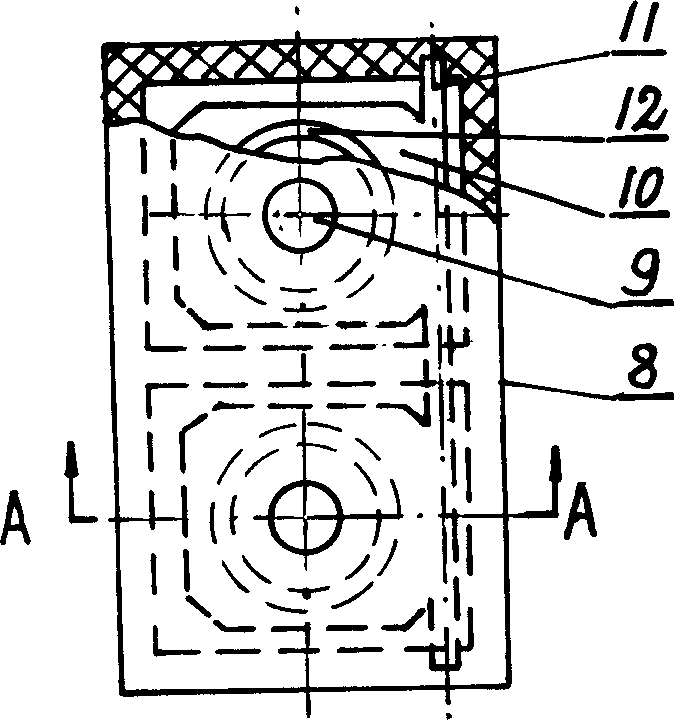 Vessel resorption preventing device for dental unit