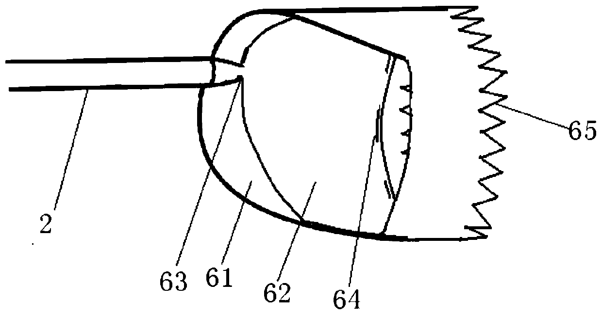 Method and construction tool for removing pull rod in soil