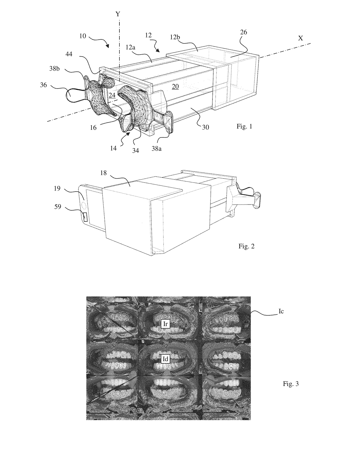 Dental imaging device