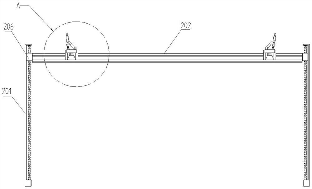 A water jet tank cleaning device