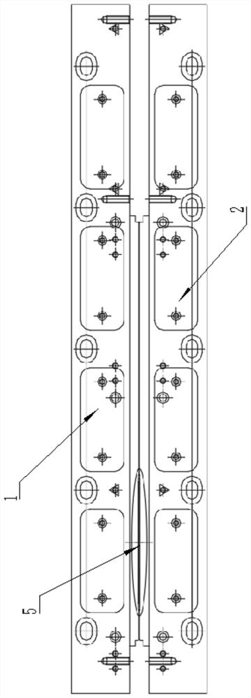 Soft package power cell top seal head structure