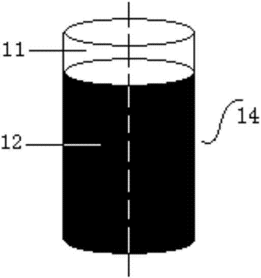 Device for artificially preparing test soil sample of structural intact soft clay and method thereof