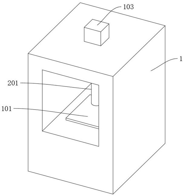 Particulate matter filtering efficiency testing device and using method thereof