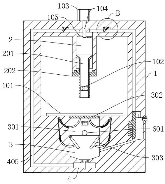 Particulate matter filtering efficiency testing device and using method thereof