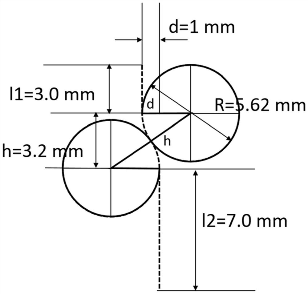 Double-sided silk-screen printing electrode based on flexible plastic substrate and preparation method of double-sided silk-screen printing electrode