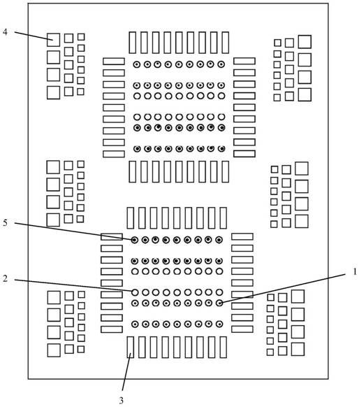 A design method of immersion gold process test board