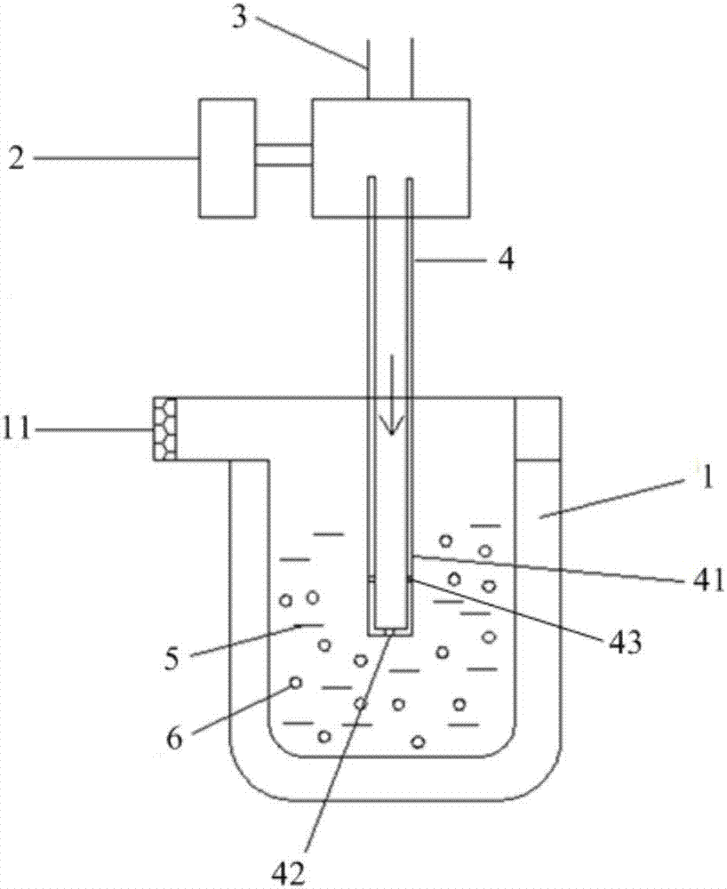 Light alloy semisolid slurry preparation technique and device