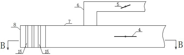 Double-inlet and double-outlet coal mill inlet cold and hot primary air mixing system and method