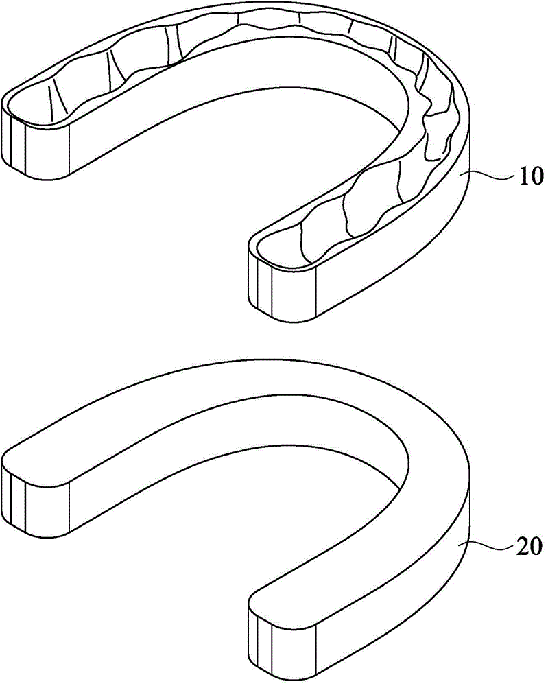 Manufacturing method of invisible orthodontic tooth socket and invisible orthodontic tooth socket