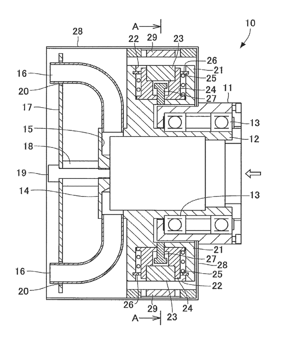 Rotational wave nozzle