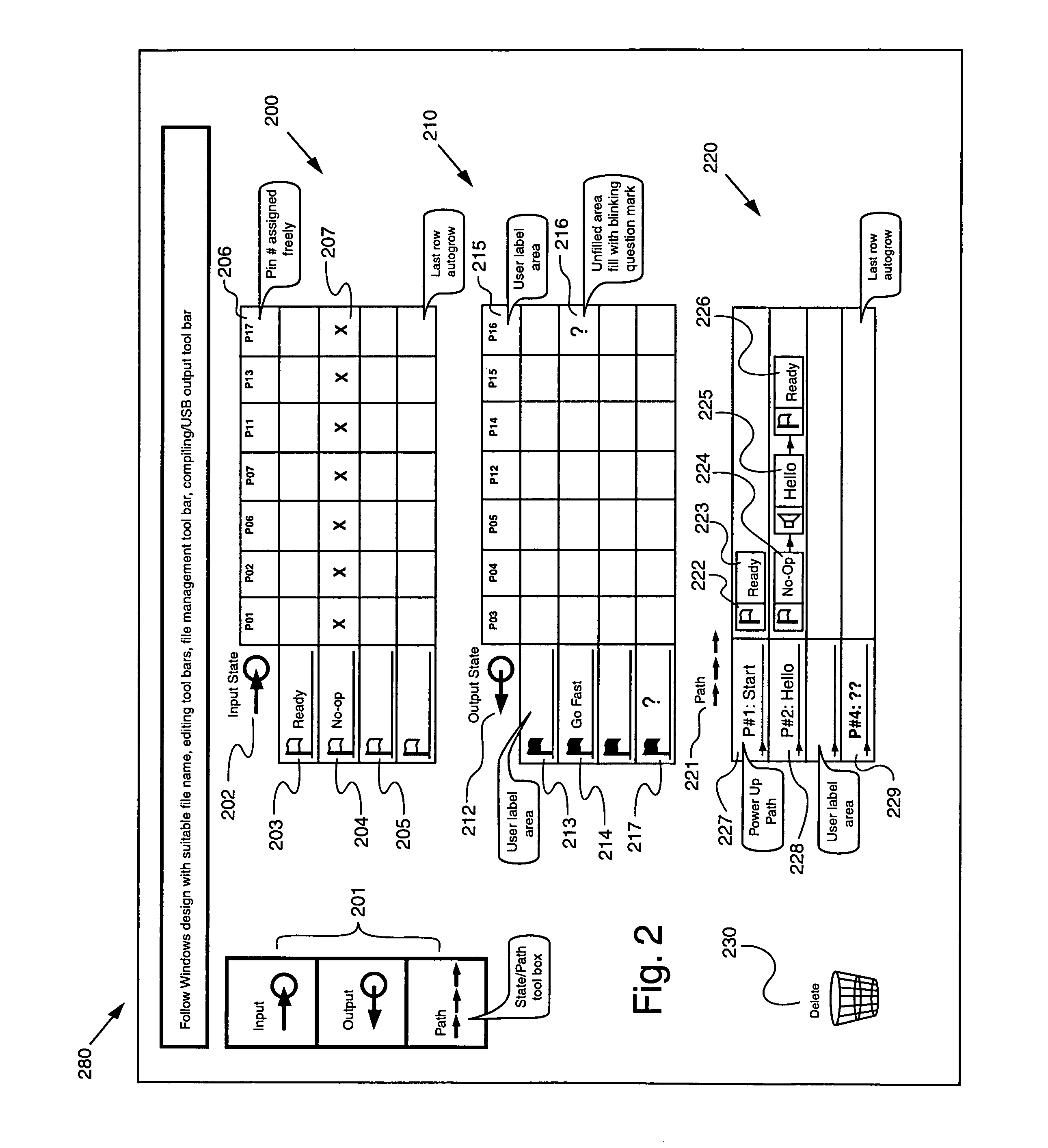 Path driven programming method and programming tool