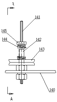 Automatic knotting and wire breaking device for producing sausages