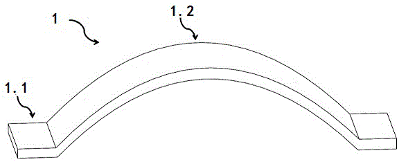 Carbon fiber composite material spring and manufacturing method thereof