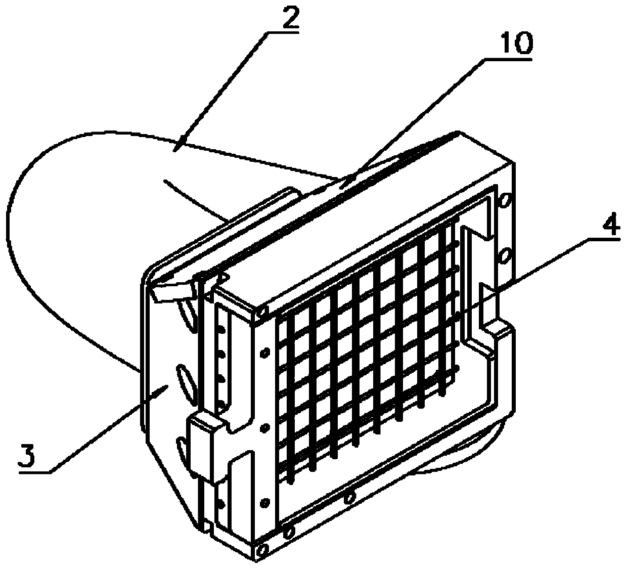 Lithium battery electrode tab cutting and dust removal device and lithium battery electrode tab cutting device