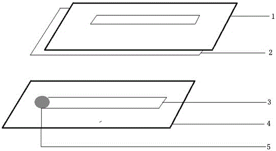 Dry heat sterilization indicator and preparation method thereof