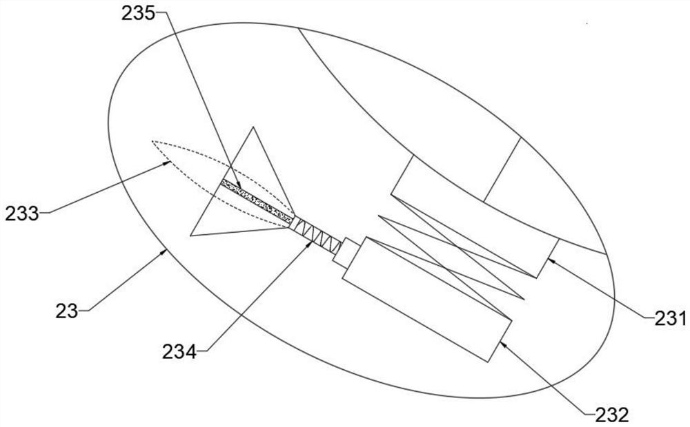 Water circulation type dust removal spraying device based on underground operation in coal mine