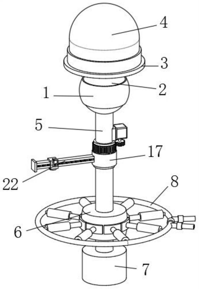 Robot visual balance control device for testing automatic driving system