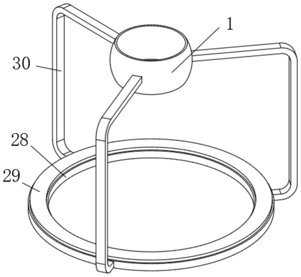 Robot visual balance control device for testing automatic driving system