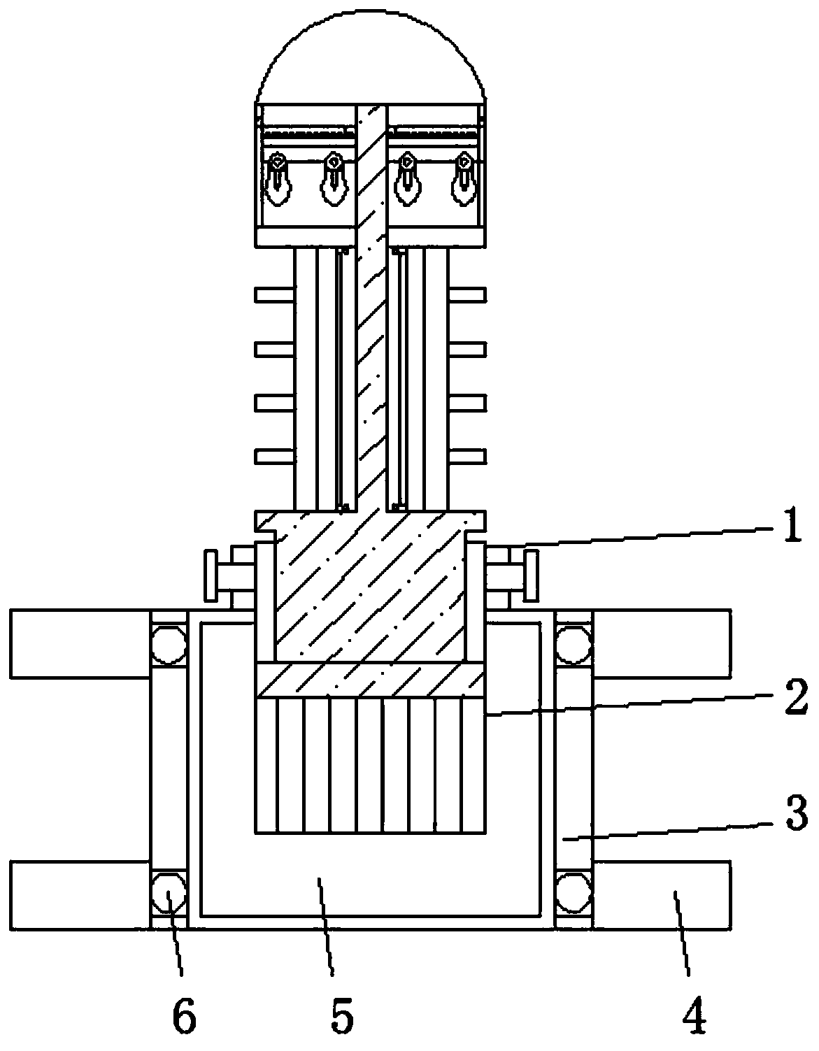 A docking partition for a desk with a docking station