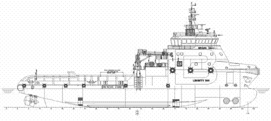 Outline of oceanographic engineering ship