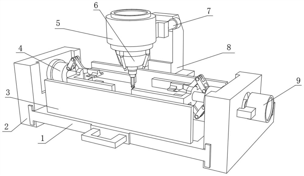 A CNC machine tool for CNC drilling of automobile aluminum alloy cylinder head