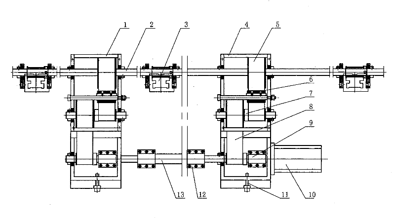 Y-direction servo drive mechanism of overlong stand for computerized embroidery machine