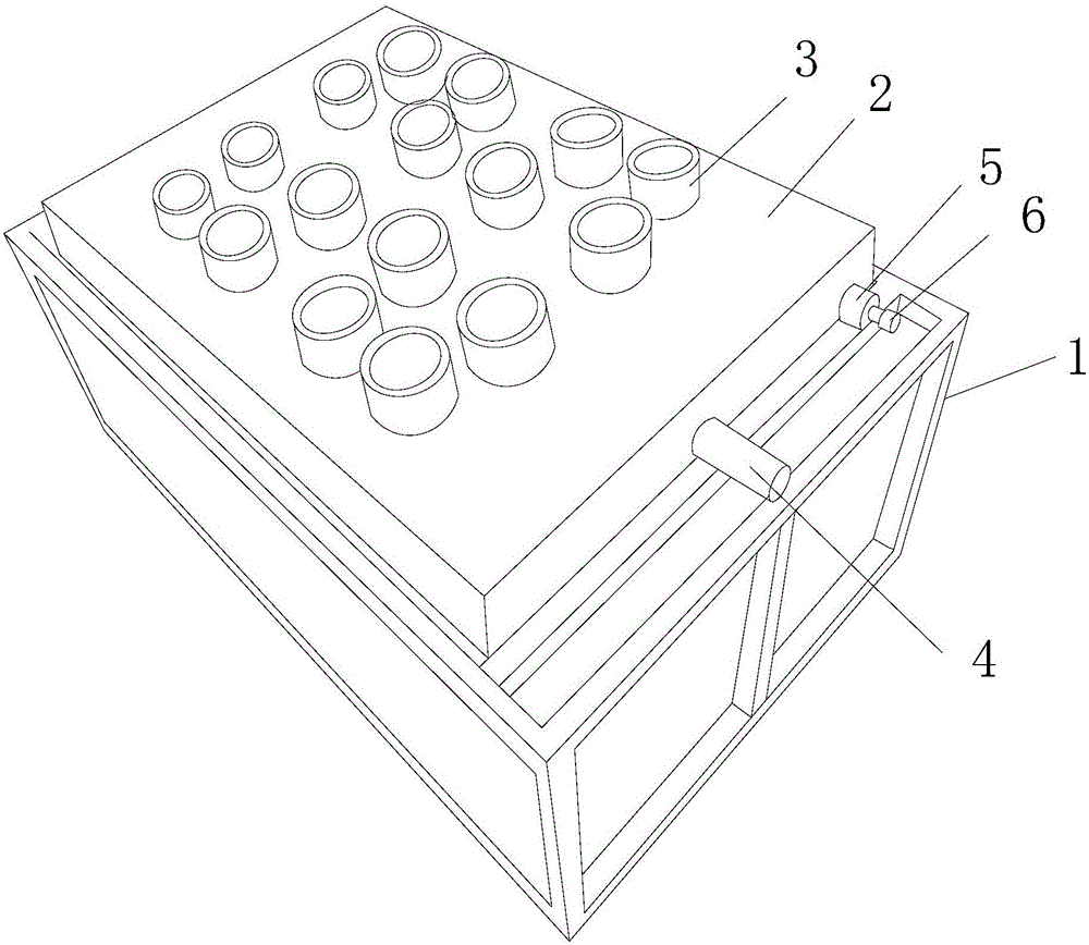 Wet sand mold production turnover apparatus