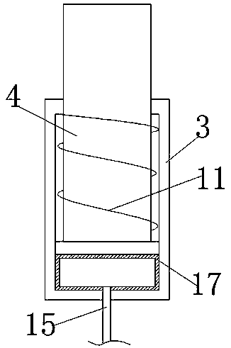 Multifunctional wound cleaning device for general surgery department