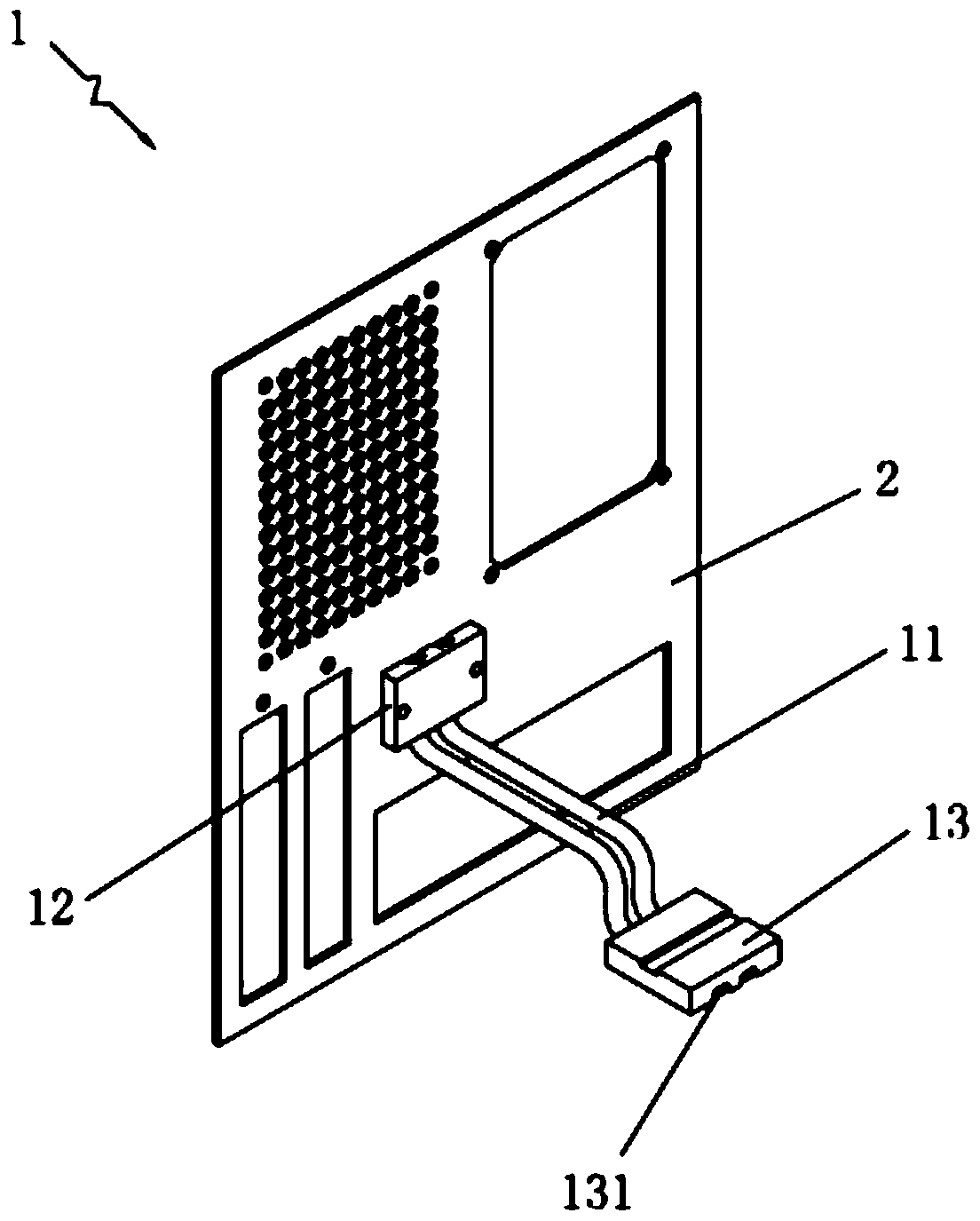 A heat dissipation structure applied to a computer processor