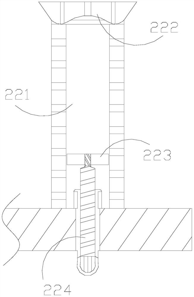 Semiconductor lamp with heat dissipation support