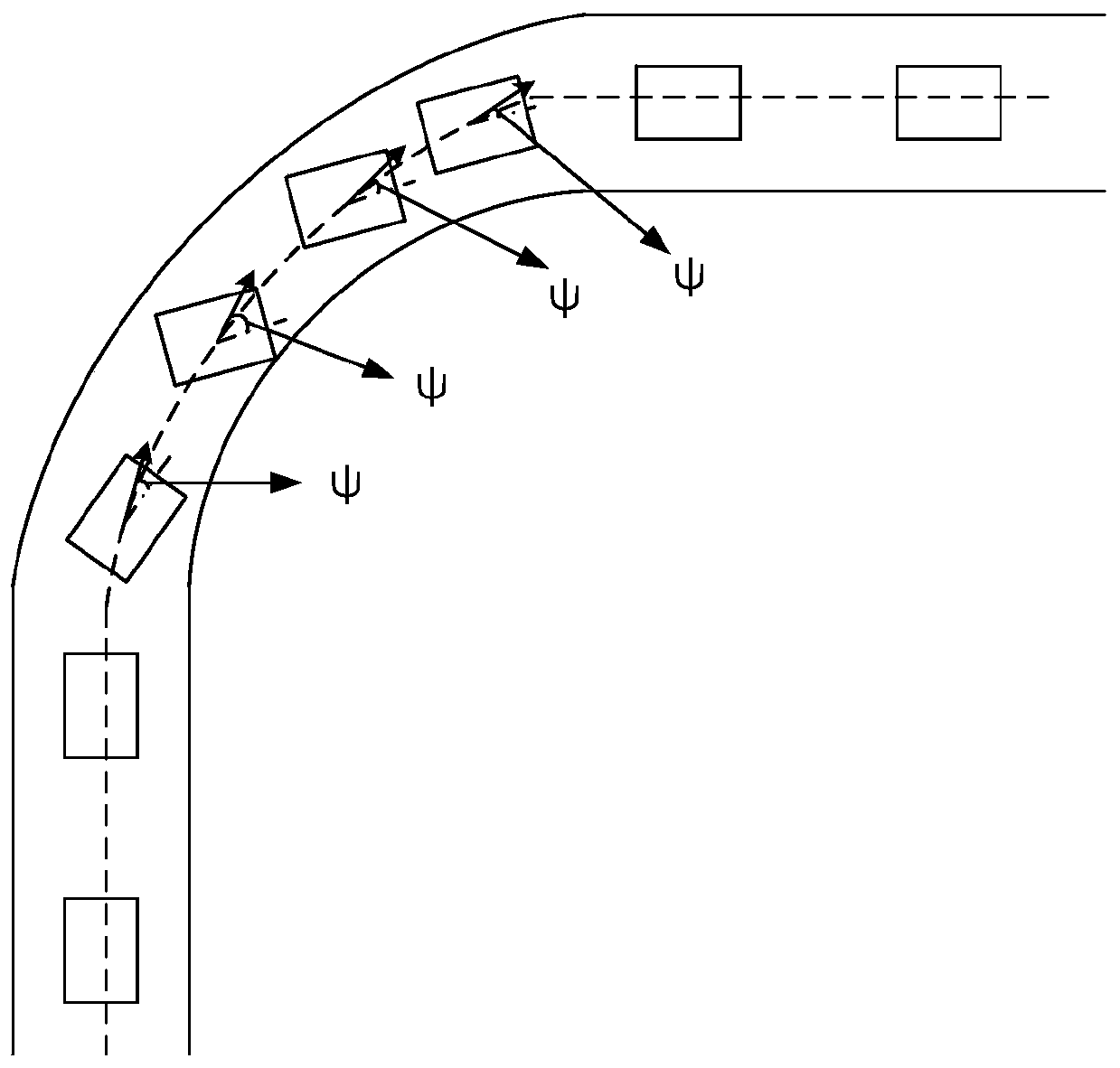 Drift control method and device of ground remote control robot and ground remote control robot