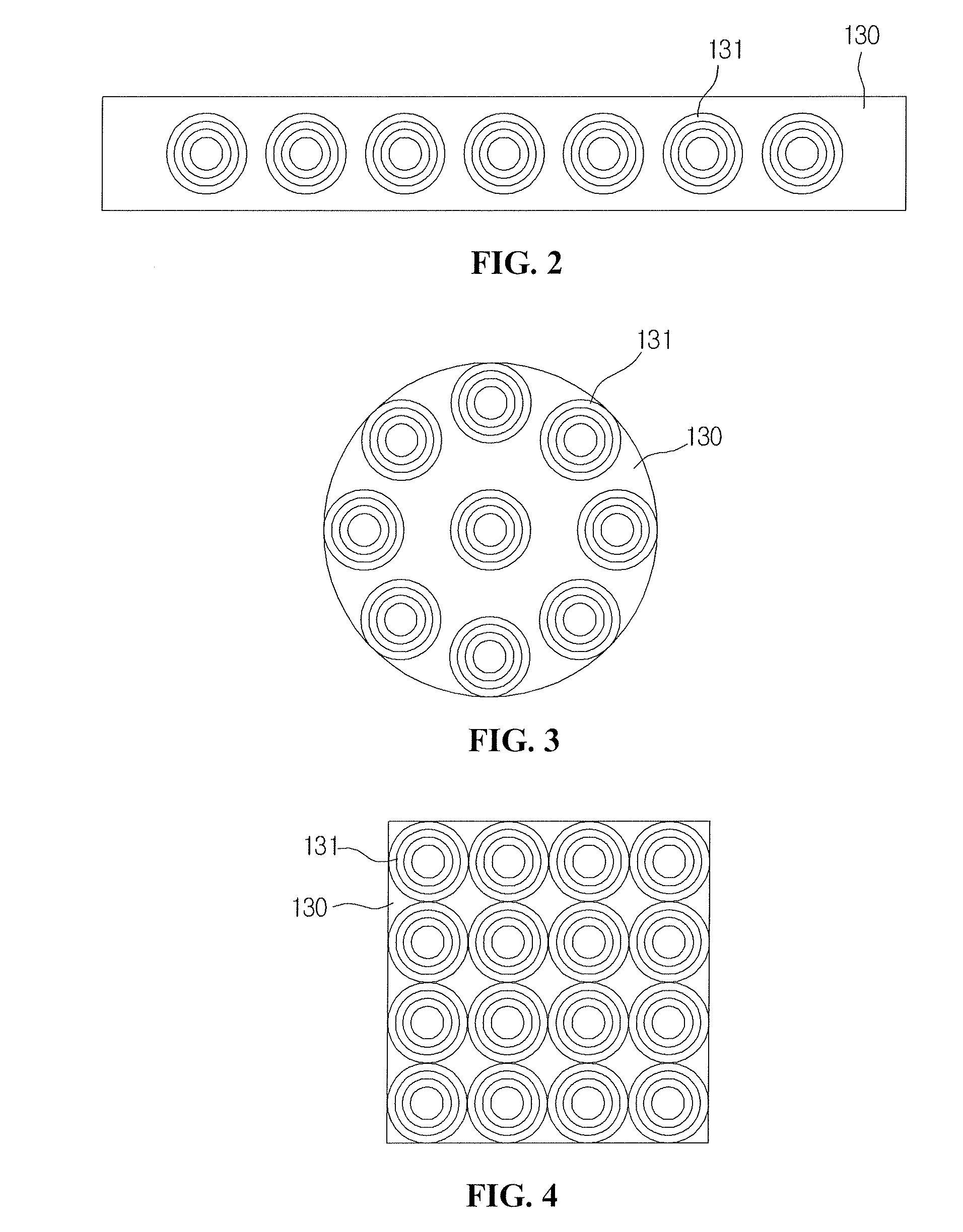 Package for light emitting device and method for packaging the same